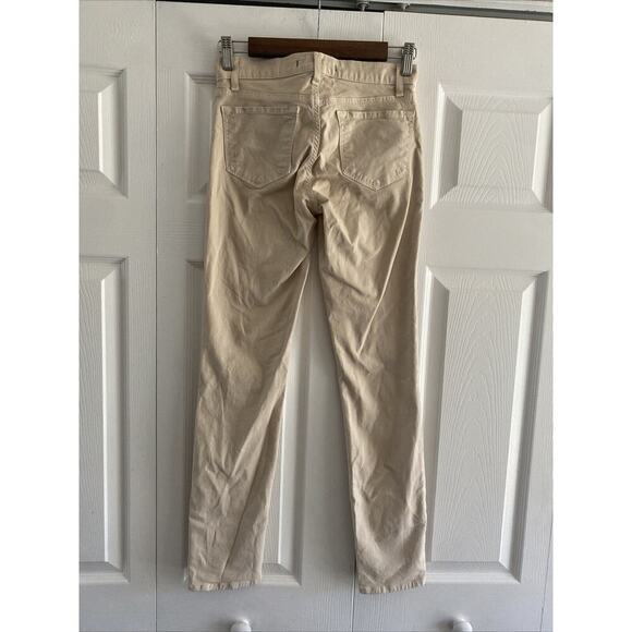J.Brand Women 25 Tan Muslin Skinny Leg Denim Jeans Stretch - Picture 4 of 7